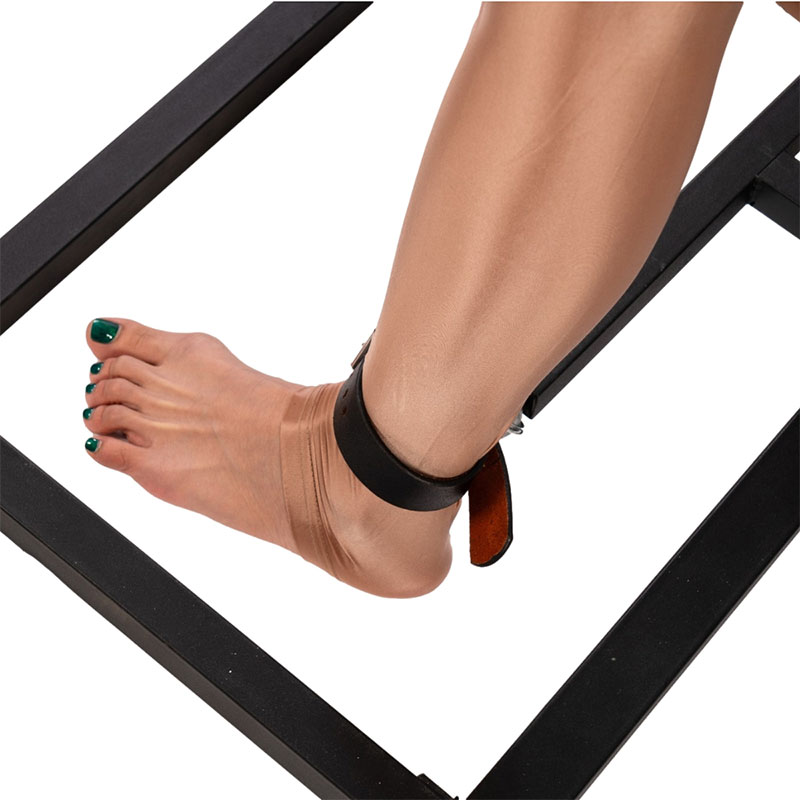 Torre de Orgasmo Ajustável em Aço com Algemas, Tornozeleiras e Coleira - Sex Furniture - 10