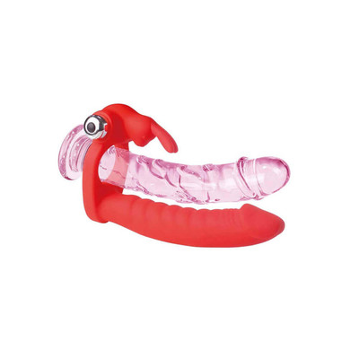 Foto 6 do produto Anel Companheiro em Silicone e Cápsula Vibratória com 10 Modos de Vibração - Trinity Fun Evil Teaser | 13,7 x 2,4 cm | Disponível em 2 Cores