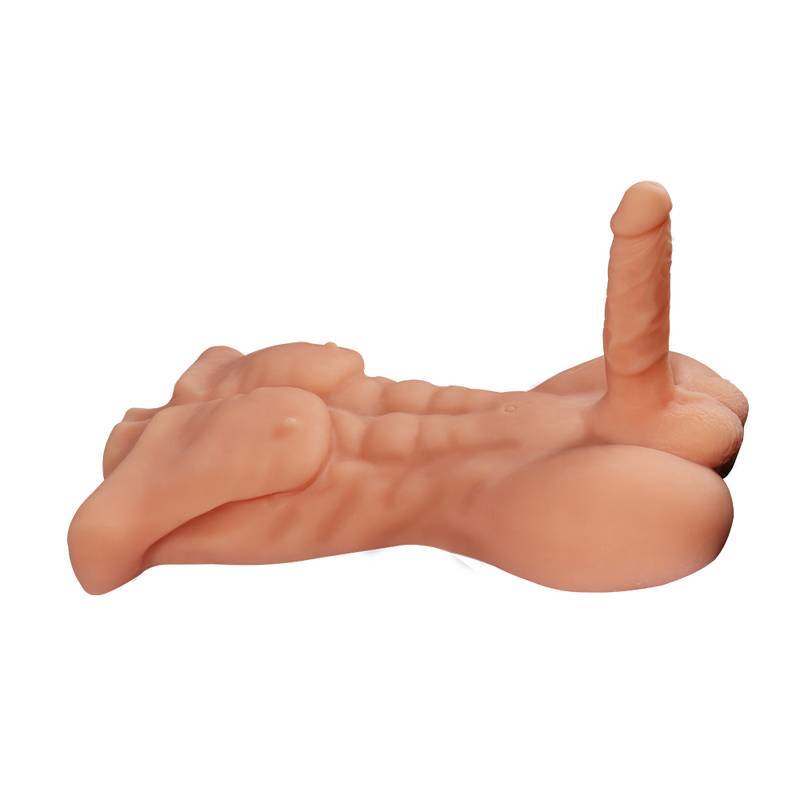 Tronco Masculino em TPE com Tanquinho Definido, Pênis Vertebrado, Escroto e Ânus - 54 x 36 cm - 8