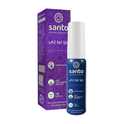 Gel Prolongador de Ereção com de Castanha da Índia - Santo Funcionais Uh! la! la! | 15g