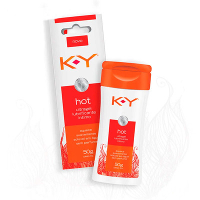 Ultragel Lubrificante Íntimo com Efeito que Aquece - K-Y | 50 gramas