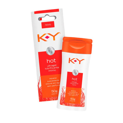 Ultragel Lubrificante Íntimo com Efeito que Aquece - K-Y Hot | 50g