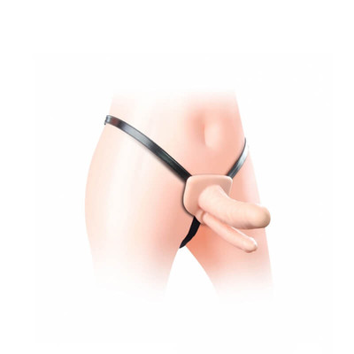 Foto 2 do produto Unisex Hollow Double Penetrator - Capa Peniana Dupla com Formato de Pênis com Cinta Ajustável