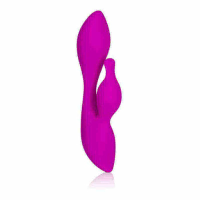 Foto 2 do produto Vanity by Jopen 4.5 - Vibrador Estimulador de Ponto G e Clítoris em Silicone com Vibração Multivelocidade, Controle Independente de Cada Motor e Função Lock - 19 x 3,8 cm