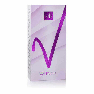 Foto 8 do produto Vanity by Jopen 4.5 - Vibrador Estimulador de Ponto G e Clítoris em Silicone com Vibração Multivelocidade, Controle Independente de Cada Motor e Função Lock - 19 x 3,8 cm