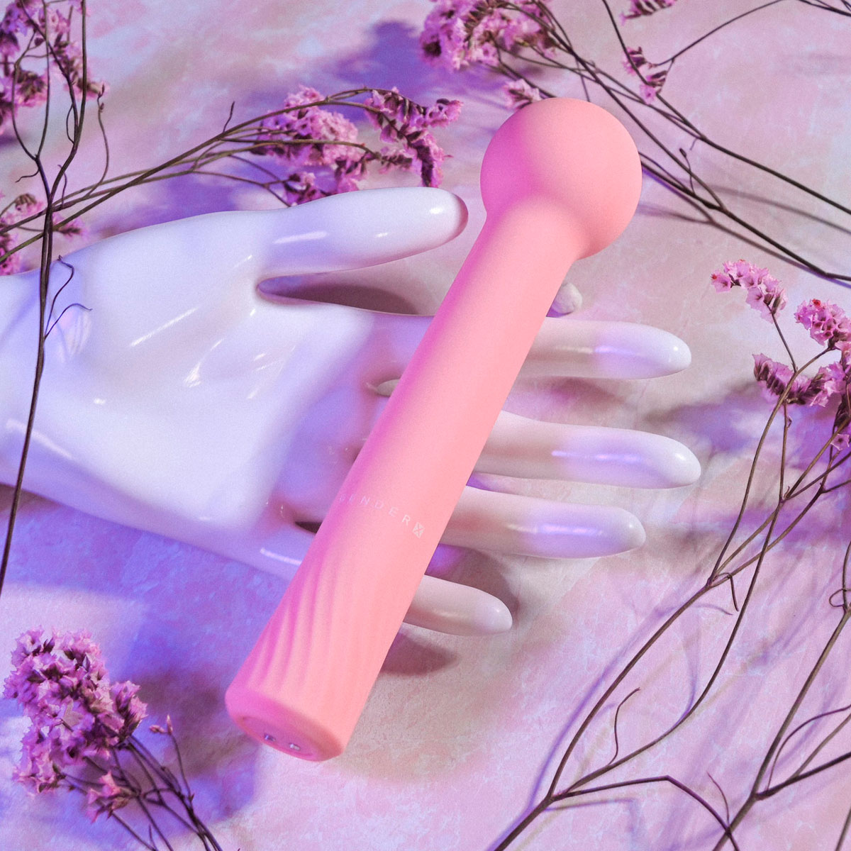 Varinha Mágica Flexível com 7 Modos de Vibração Potentes e Carregamento Via USB - Gender X Flexi Wand | 16,5 x 3,5 cm - 4