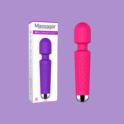 Foto 16 do produto Varinha Mágica Massageadora com 20 Modos de Vibrações em 8 Intensidades Diferentes - Massager YouVibe | 20,3 x 4,2 cm | Disponível em 5 Cores