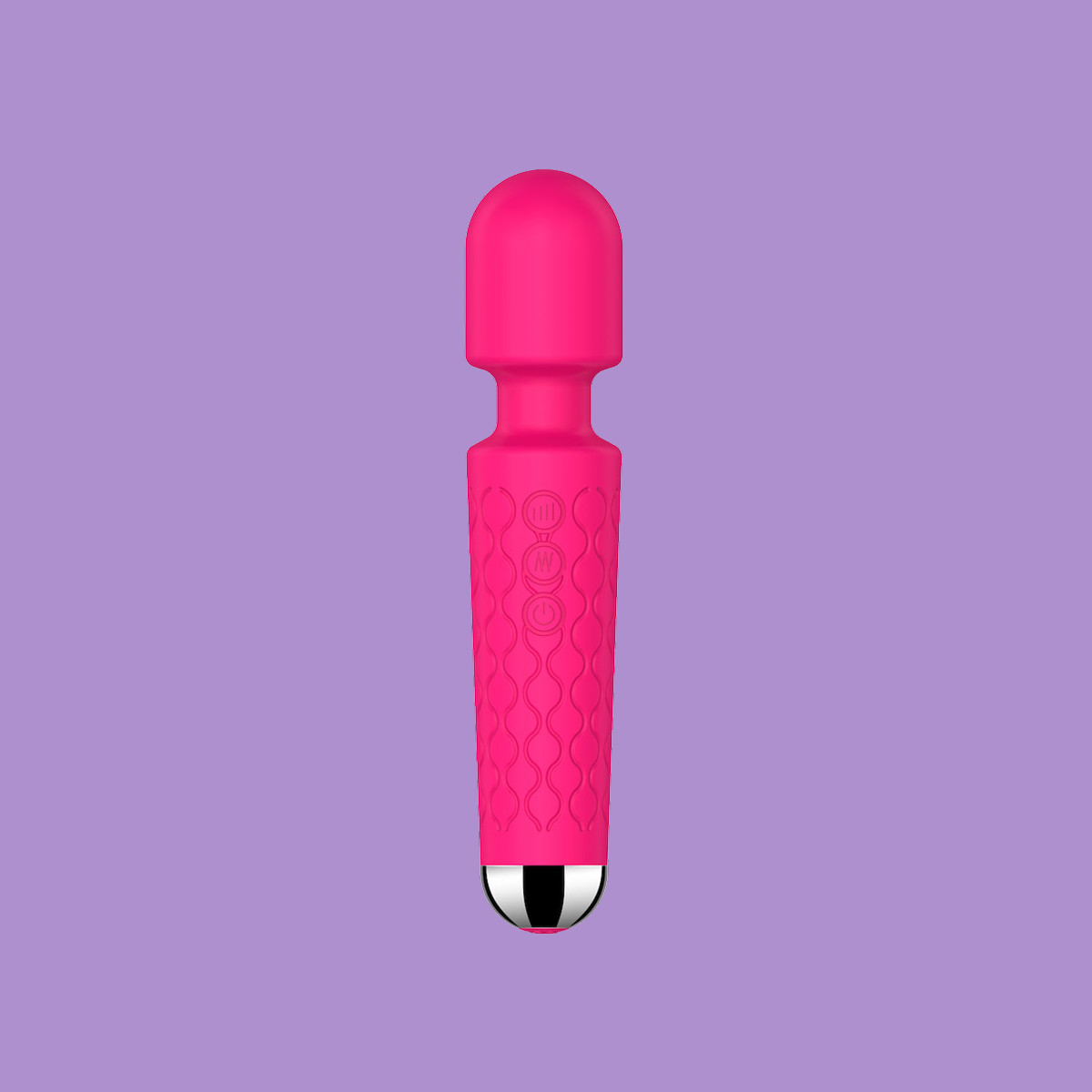 Varinha Mágica Massageadora com 20 Modos de Vibrações em 8 Intensidades Diferentes - Massager YouVibe | 20,3 x 4,2 cm | Disponível em 5 Cores - 18