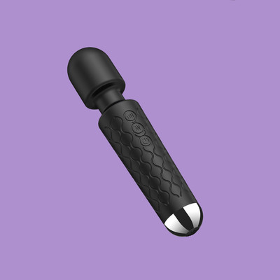 Foto 4 do produto Varinha Mágica Massageadora com 20 Modos de Vibrações em 8 Intensidades Diferentes - Massager YouVibe | 20,3 x 4,2 cm | Disponível em 5 Cores