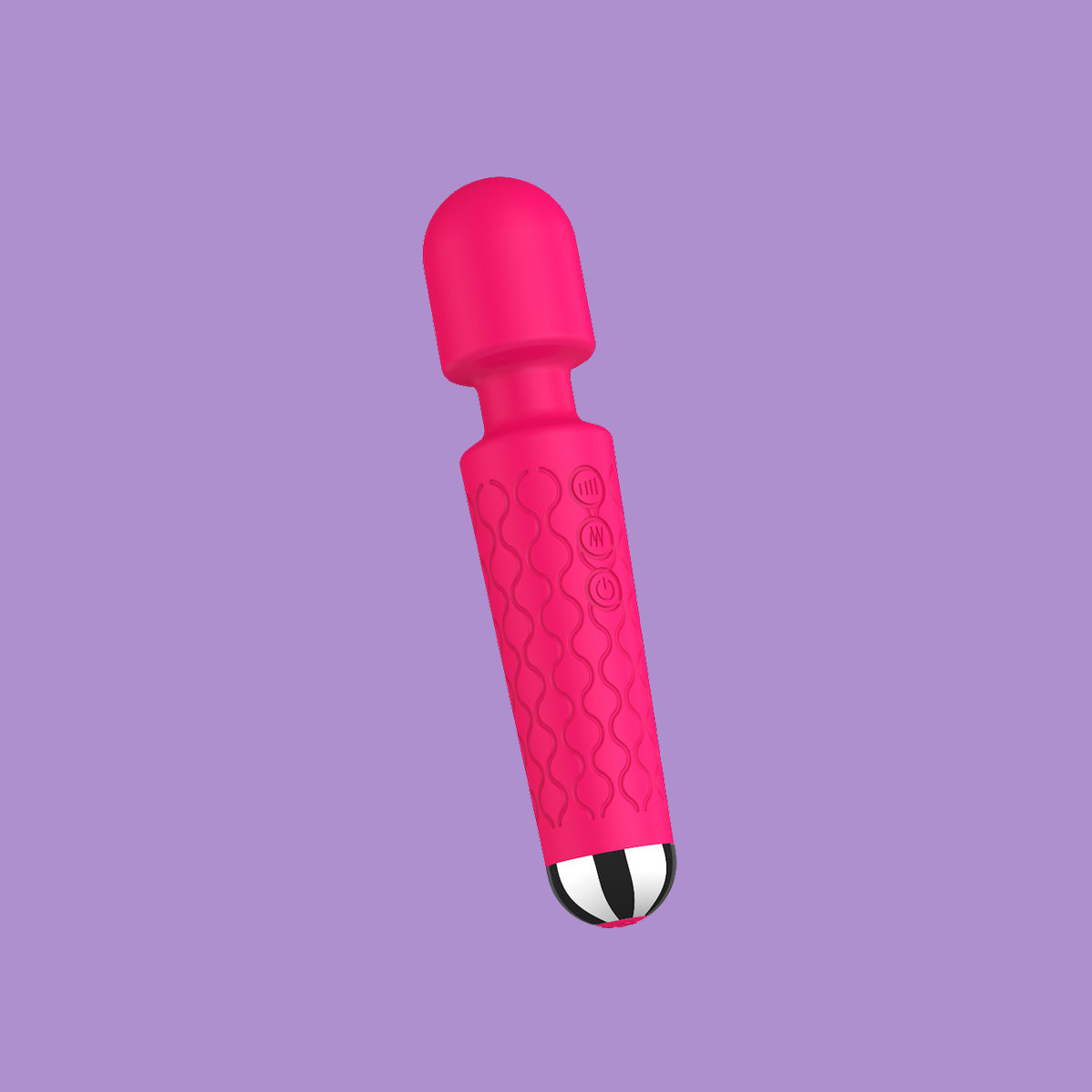 Varinha Mágica Massageadora com 20 Modos de Vibrações em 8 Intensidades Diferentes - Massager YouVibe | 20,3 x 4,2 cm | Disponível em 5 Cores - 17