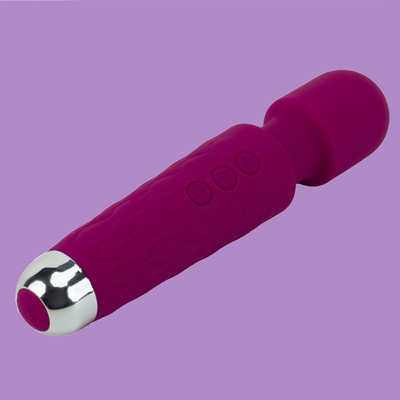 Foto 7 do produto Varinha Mágica Massageadora com 20 Modos de Vibrações em 8 Intensidades Diferentes - Massager YouVibe | 20,3 x 4,2 cm | Disponível em 5 Cores
