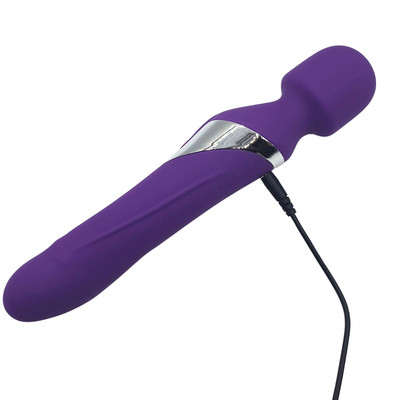Foto 4 do produto Varinha Mágica Massageadora de Ponto G e Clitóris com Motor Duplo, 7 Modos de Vibrações e Carregamento Via cabo USB - Nv Toys Mose | 24 x 4,5 cm | Disponível em 2 Cores