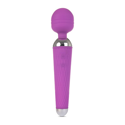 Foto 2 do produto Varinha Mágica Massageadora Recarregável com 10 Modos de Vibrações - Essence Magic | 19,5 x 4 cm