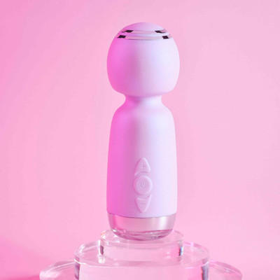 Varinha Mágica Massageadora, Recarregável com 10 Modos de Vibrações - Evolved Playboy Pleasure Royal Mini | 4,0 x 4,1 cm