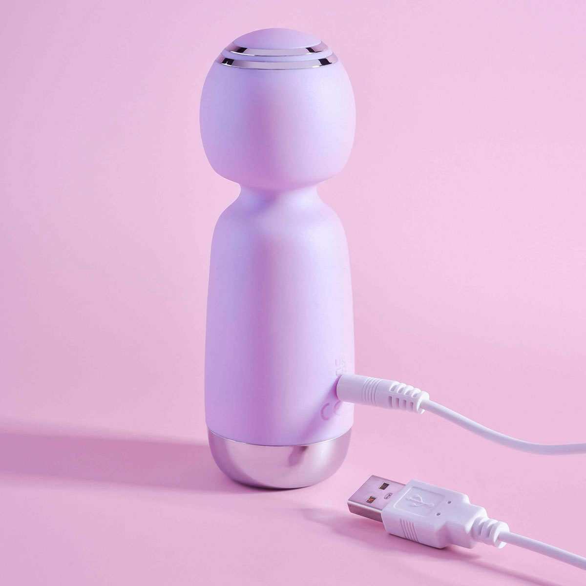 Varinha Mágica Massageadora, Recarregável com 10 Modos de Vibrações - Evolved Playboy Pleasure Royal Mini | 4 x 4,1 cm - 7