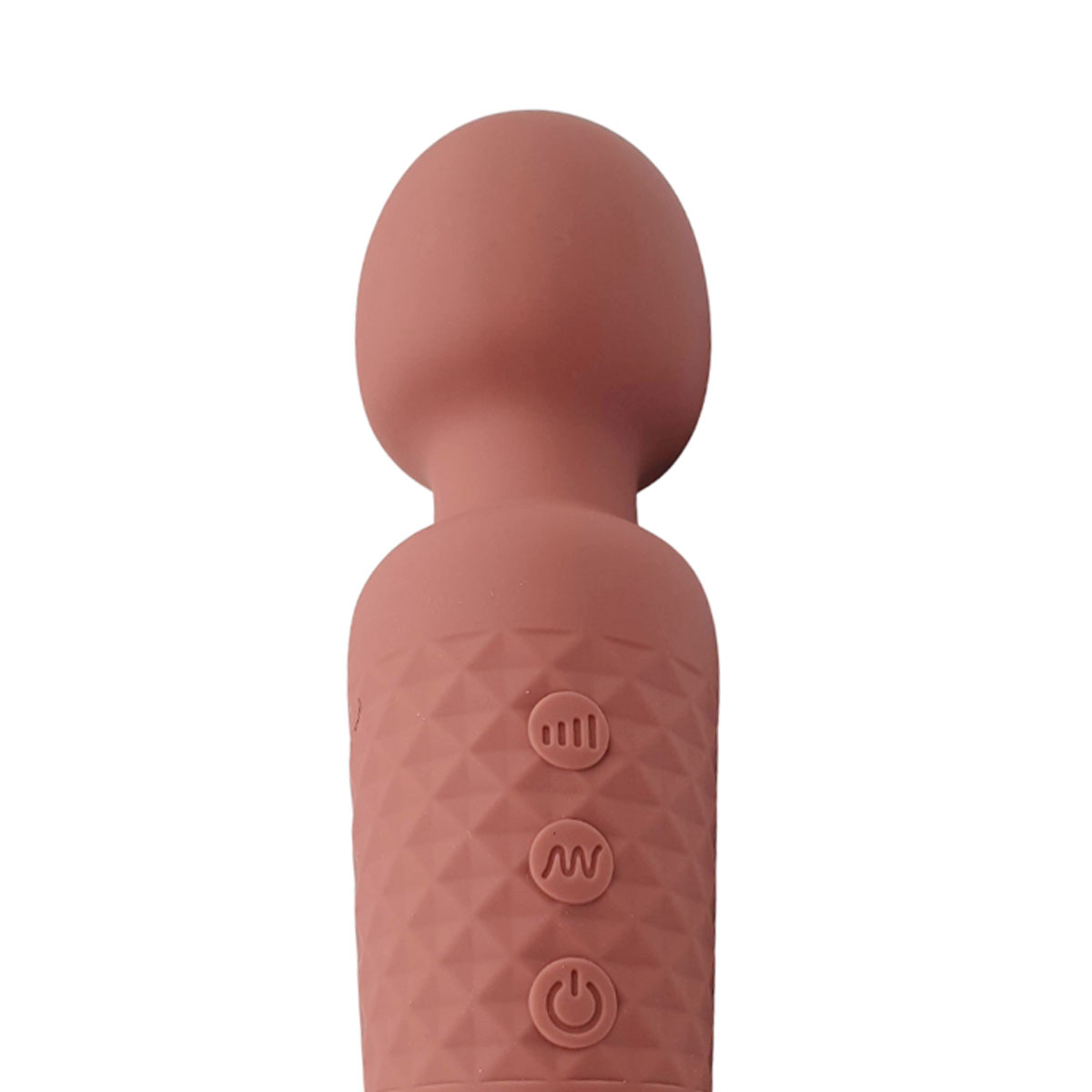 Varinha Mágica Massageadora Recarregável com 20 Modos de Vibrações e 8 Modos de Intensidade - Essencial Dream | 19,5 x 1,6 cm | Cor: Nude - 4