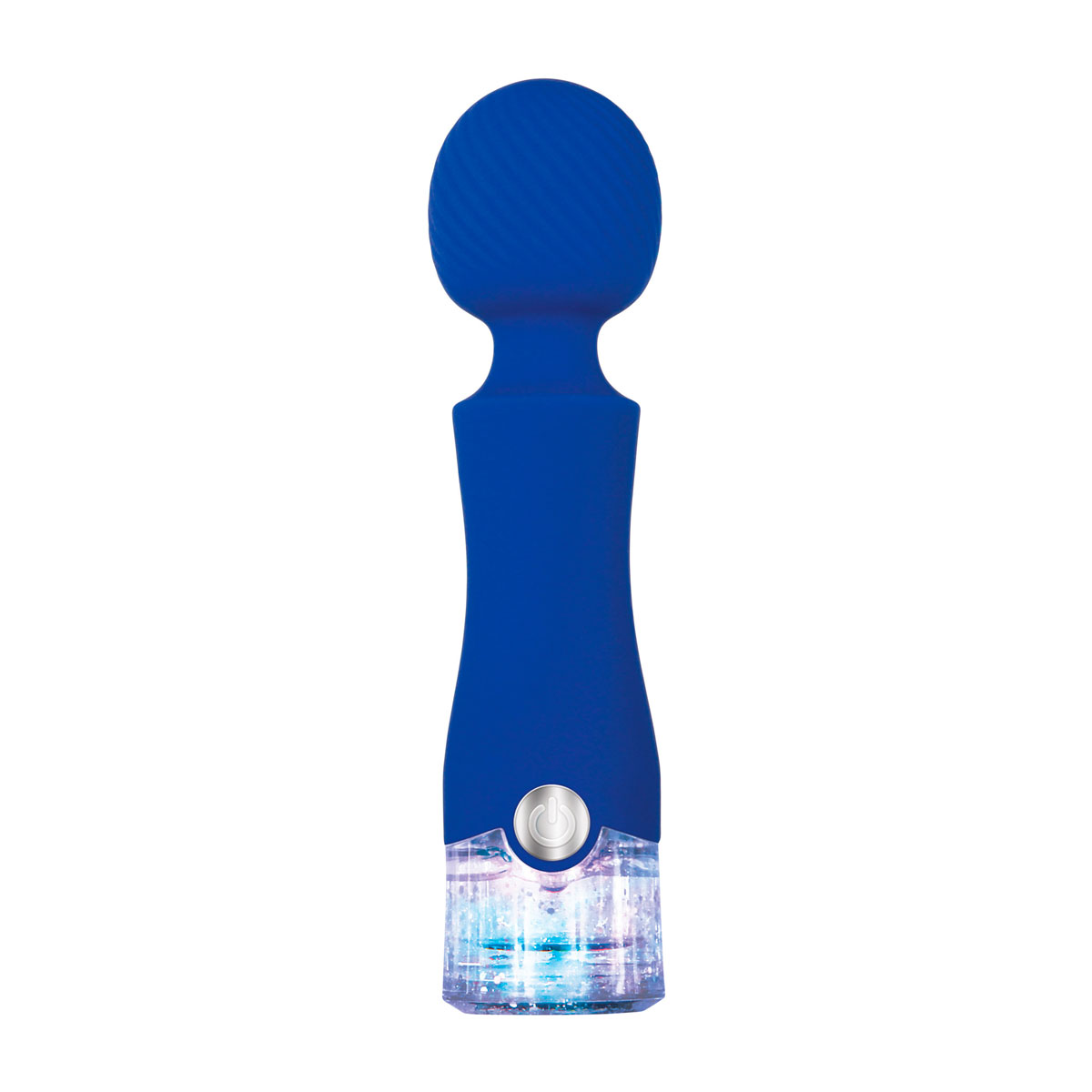Varinha Mágica Massageadora em Silicone com 10 Modos de Vibração, Luz LED e Glitter na Base - Evolved Dazzle | 15,3 x 3,8 cm - 2