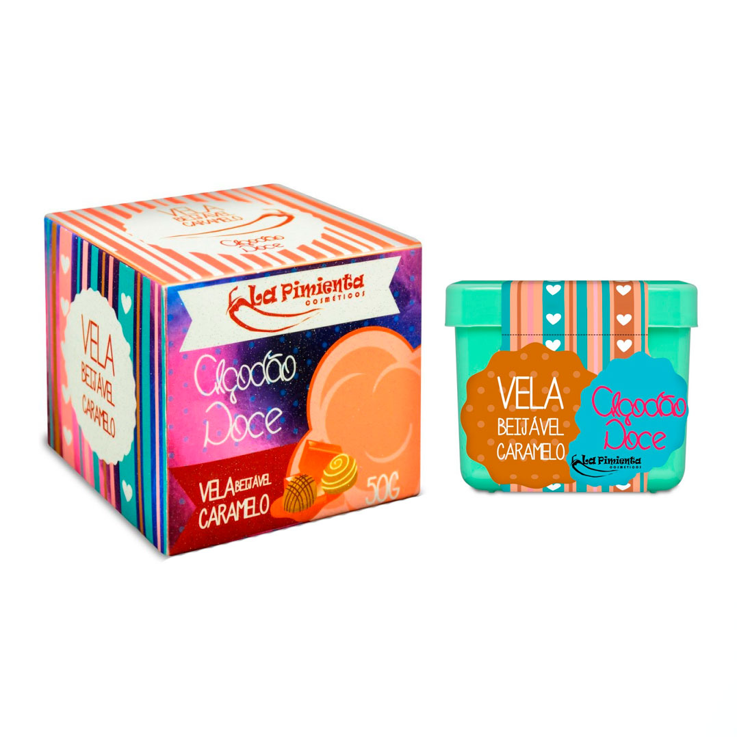 Vela Beijável para Massagem à Base de Óleo Derivados de Vegetais - La Pimienta | Disponível em 4 aromas - 4