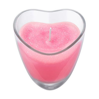 Vela Beijável para Sexo Oral de Morango com Chantilly - Feitiços Aromáticos Sensualidade Ardente | 30g