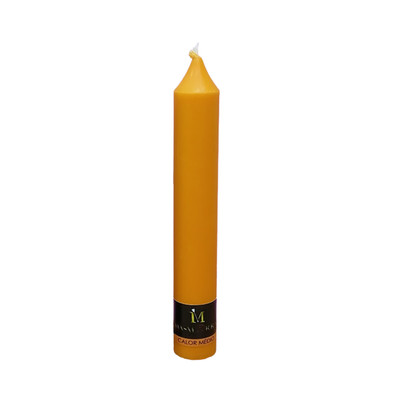 Vela de Cera com Calor Médio - Masmorra Velas | 15 x 2 cm | Disponível em 2 Cores