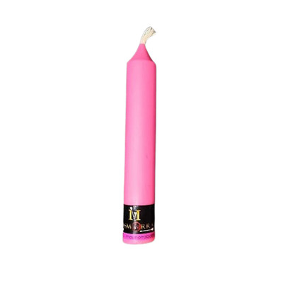 Foto 2 do produto Vela de Cera Fluorescente com Calor Baixo - Masmorra Velas | 15 x 2 cm | Disponível em 4 Cores