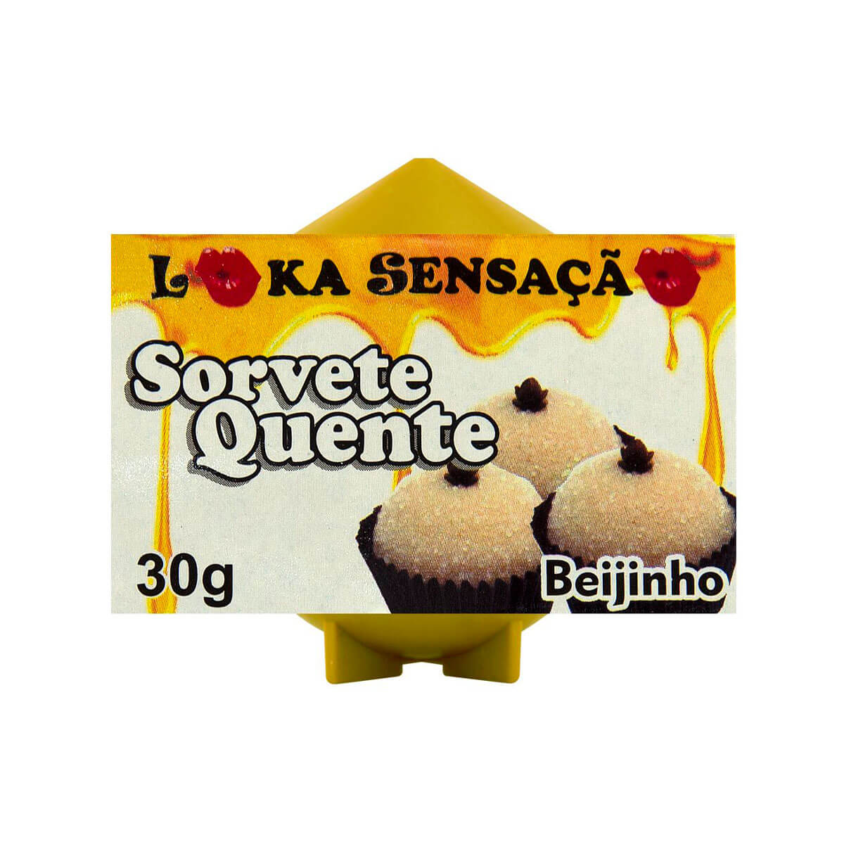 Vela Comestível para Massagem e Sexo Oral - Loka Sensação Sorvete Quente | 30 g | Disponível em 9 Sabores - 4