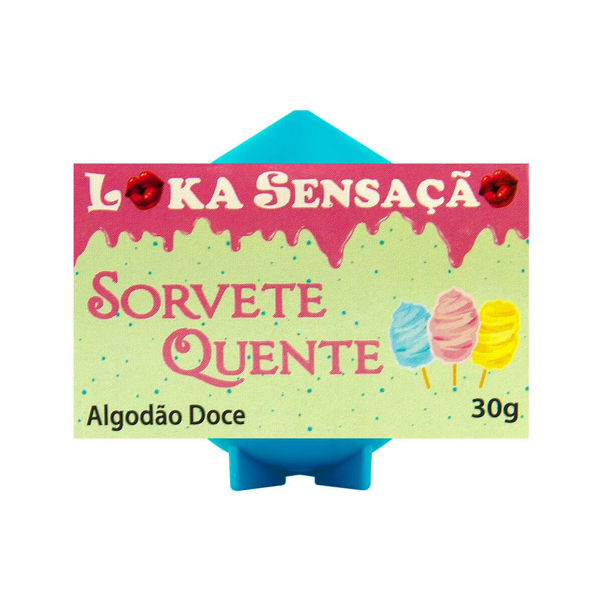 Vela Comestível para Massagem e Sexo Oral - Loka Sensação Sorvete Quente | 30 g | Disponível em 9 Sabores - 10
