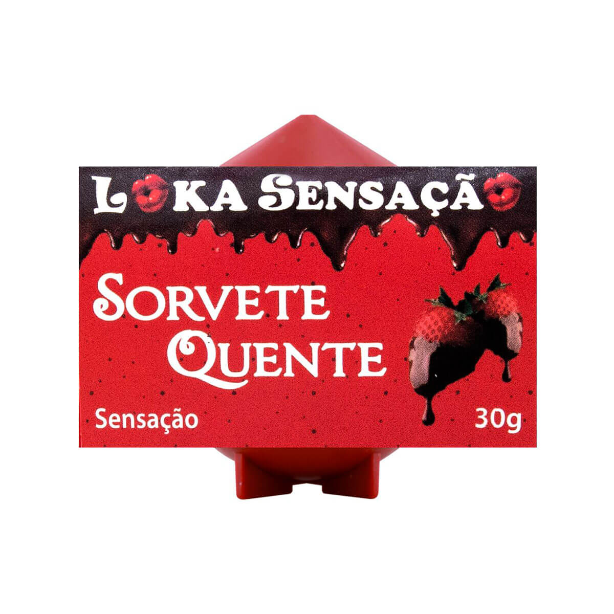 Vela Comestível para Massagem e Sexo Oral - Loka Sensação Sorvete Quente | 30 g | Disponível em 9 Sabores - 5