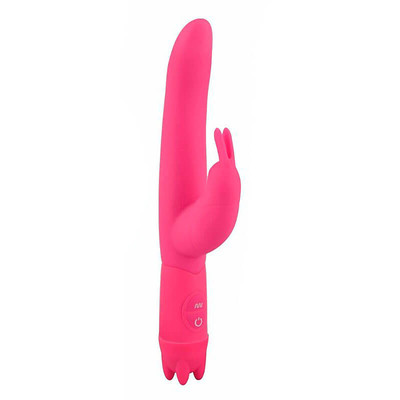 Foto 2 do produto Vibe O Rabbit - Vibrador Estimulador de Clítoris e Ponto G com 10 Modos de Vibração | Cor: Rosa