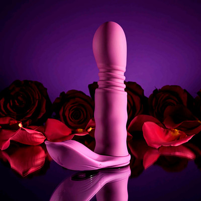 Foto 1 do produto Vibrador 3 em 1 com 10 Modos de Vibração, 10 Movimentos de Vai e Vem, Recarregável e Resistente à Água - Evolved Playboy Pleasure Match Play | 12,5 x 3,5 cm