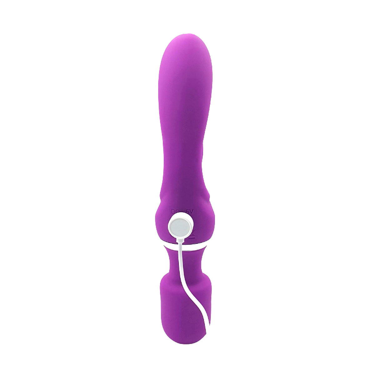 Vibrador 3 em 1, Recarregável, Feito em Silicone com 21 Modos de Vibrações e Resiste a Água - Wediamond | 12,3 x 3,6 cm - 6