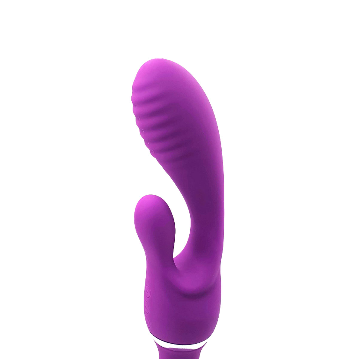 Vibrador 3 em 1, Recarregável, Feito em Silicone com 21 Modos de Vibrações e Resiste a Água - Wediamond | 12,3 x 3,6 cm - 5
