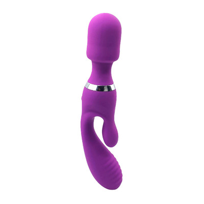 Foto 1 do produto Vibrador 3 em 1, Recarregável, Feito em Silicone com 21 Modos de Vibrações e Resiste a Água - Wediamond | 12,3 x 3,6 cm