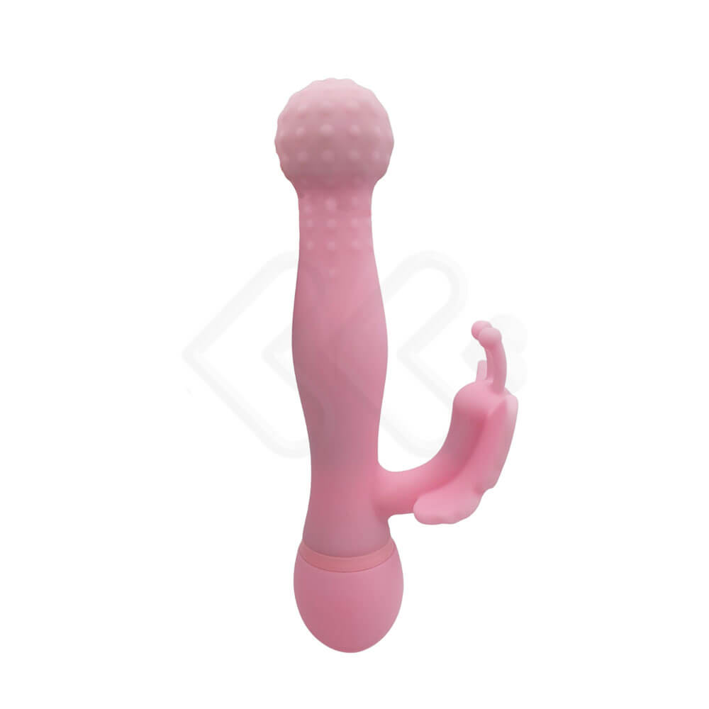 Vibrador com 3 Velocidades e Estimulador Clitoriano em Formato de Borboleta com 8 Modos de Vibração - Adão & Eva My Butterfly | 12,8 x 3,7 cm - 3