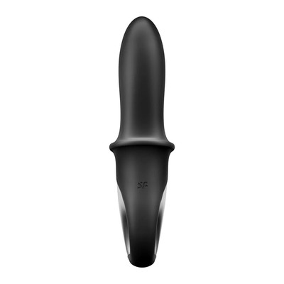 Foto 7 do produto Vibrador Anal em Silicone com 12 Modos de Vibração, App Interativo e Função Aquecimento - Satisfyer Hot Passion | 9,5 x 3,3 cm