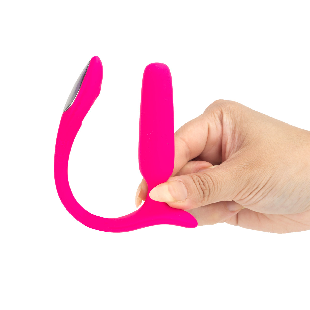 Vibrador Anal em Silicone com Controle Via Aplicativo, 7 Modos de Vibração, Luz LED e Recarregável - Lovense Lush Anal | 8 x 2 cm - 5