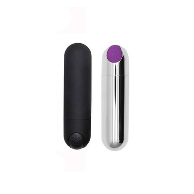 Foto 1 do produto Vibrador Bullet em ABS com 10 Modos de Vibração e Carregamento Via USB - 7,7 x 2 cm | Pleasure Dreams | Disponível em 2 Cores