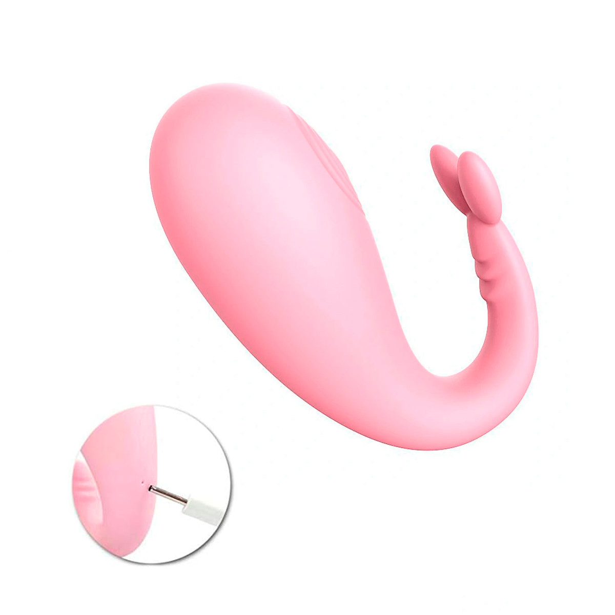 Vibrador Bullet Recarregável em Silicone com 8 Modos de Vibração - Libo 2 Monster Pub | 6,5 x 3, 5 cm | Disponível em 2 Cores - 3