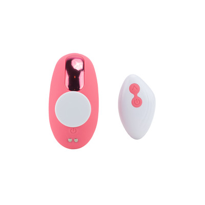 Vibrador para Calcinha em Silicone, 10 Modos de Vibração, 4 Tipos de Pulsação, Controle Remoto e Recarregável - Adão & Eva | 8,5 x 4,3 cm | Disponível em 2 Cores