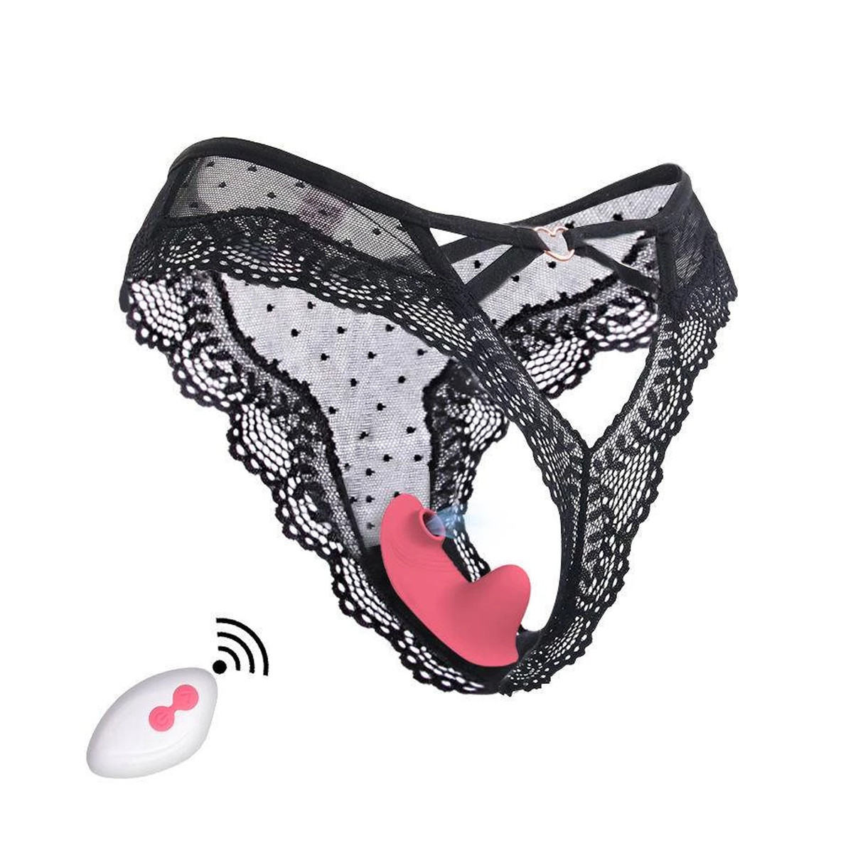 Vibrador para Calcinha em Silicone, 10 Modos de Vibração, 4 Tipos de Pulsação, Controle Remoto e Recarregável - Adão & Eva | 8,5 x 4,3 cm | Disponível em 2 Cores - 15