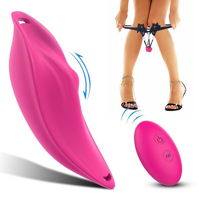 Vibrador de Calcinha com 9 Modos de Vibração e Controle Remoto Sem Fio- S-Hande Petal-RCT - 12 x 4,3 cm | Disponível em 2 Cores