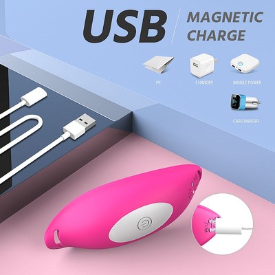 Foto 5 do produto Vibrador de Calcinha com 9 Modos de Vibração e Controle Remoto Sem Fio- S-Hande Petal-RCT - 12 x 4,3 cm | Disponível em 2 Cores