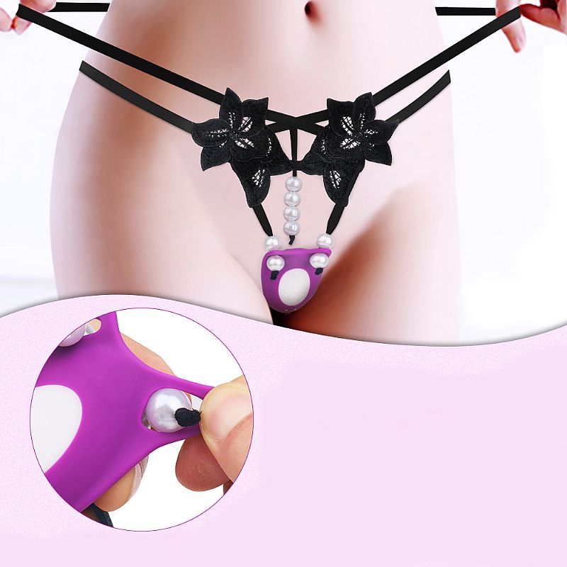 Vibrador em Silicone com 9 Modos de Vibrações, Controle Remoto Sem Fio e Calcinha - S-hande Rebecca-RCT | 13 x 4,3 | Disponível em 2 Cores - 7