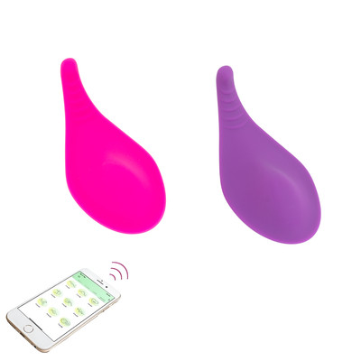 Foto 2 do produto Vibrador para Calcinha em Silicone com 9 Modos de Vibração, Controle por App e Carregamento via USB - Niamh | 10,2 x 4,7 cm | Disponível em 2 cores