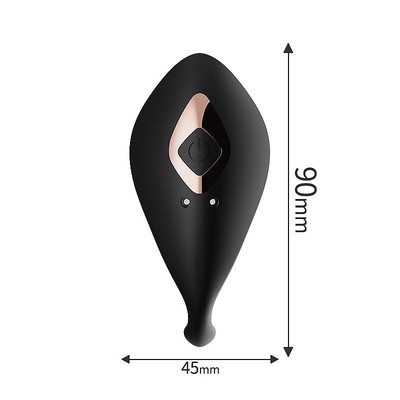 Foto 3 do produto Vibrador de Calcinha com Carregamento Magnético, 7 Modos de Vibração e Controle Remoto sem Fio - Orgasm Clitorial | 8,5 x 4,1 cm | Disponível em 2 Cores