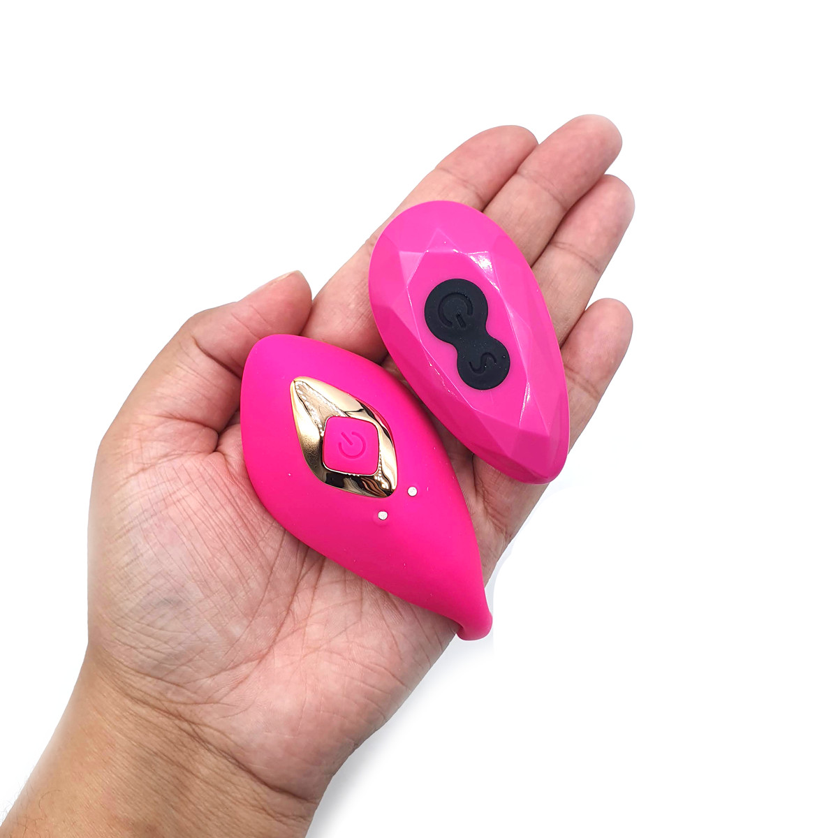 Vibrador de Calcinha com Carregamento Magnético, 7 Modos de Vibração e Controle Remoto sem Fio - Orgasm Clitorial | 8,5 x 4,1 cm | Disponível em 2 Cores - 8