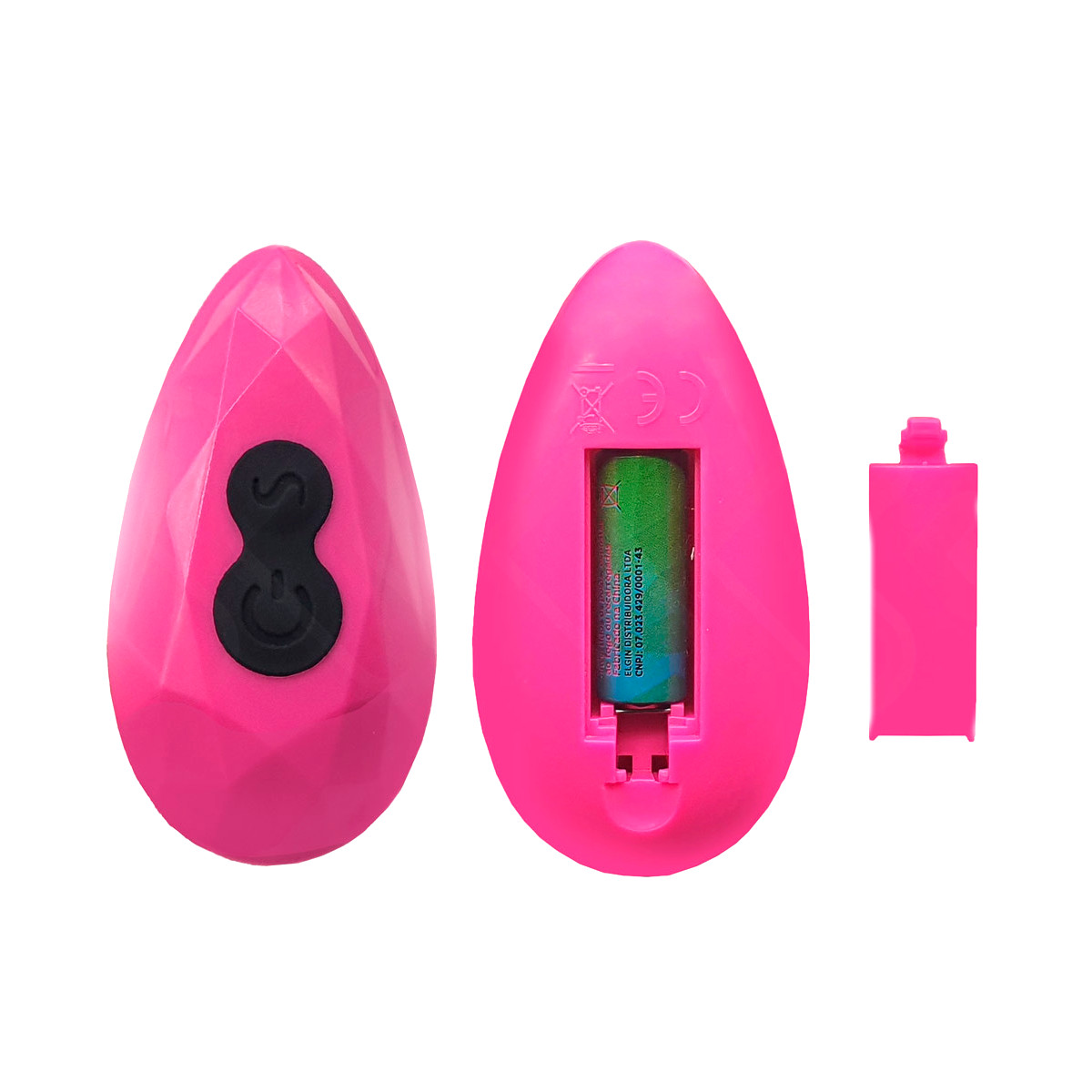 Vibrador de Calcinha com Carregamento Magnético, 7 Modos de Vibração e Controle Remoto sem Fio - Orgasm Clitorial | 8,5 x 4,1 cm | Disponível em 2 Cores - 7
