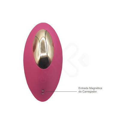 Foto 2 do produto Vibrador de Calcinha Recarregável com 9 Vibrações, 9 Pulsações, Controle Remoto sem Fio e Aplicativo Gratuito - Victoria's Secret Vibrator | 8,7 x 4,1 cm