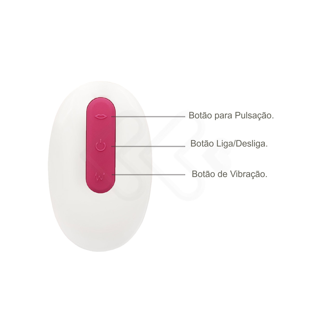 Vibrador de Calcinha Recarregável com 9 Vibrações, 9 Pulsações, Controle Remoto sem Fio e Aplicativo Gratuito - Victoria's Secret Vibrator | 8,7 x 4,1 cm - 8