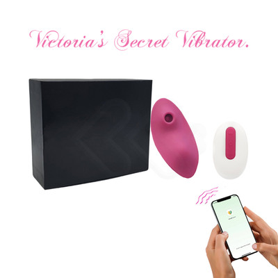 Foto 1 do produto Vibrador de Calcinha Recarregável com 9 Vibrações, 9 Pulsações, Controle Remoto sem Fio e Aplicativo Gratuito - Victoria's Secret Vibrator | 8,7 x 4,1 cm